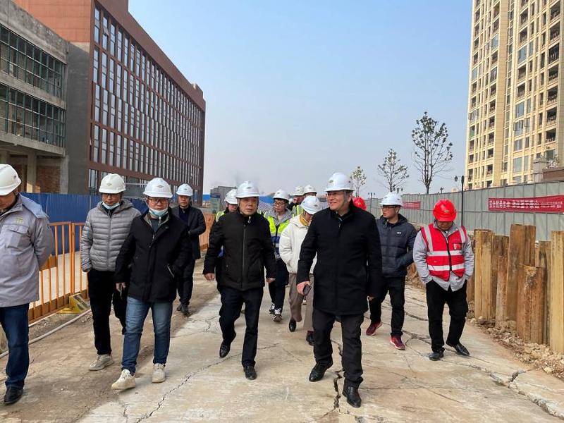 趙亮帶隊到岳陽污水項目開展歲末年初安全生產(chǎn)督導檢查