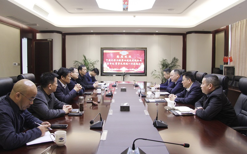 公司主要領導赴廬、蓉拜訪多家兄弟單位