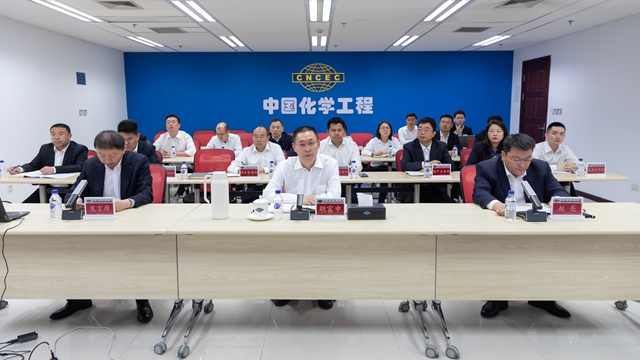 中國化學召開5月安全質(zhì)量環(huán)保工作例會暨質(zhì)量大檢查專項行動動員部署會議