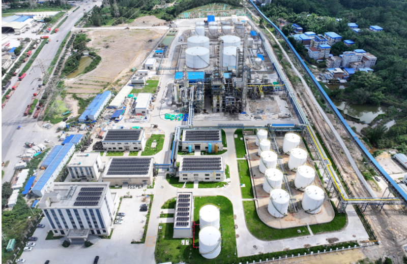 聚焦“135”  沖刺“全年紅”⑧ | 中國化學四化建承建的國內單套最大粗苯加氫項目中交 為華南地區石化產業添強勁引擎